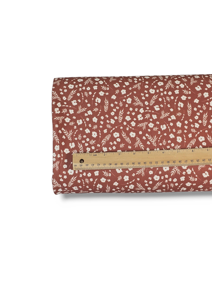 *Unique Design* Cloud Poly Wheat & Wildflower Dark Rust