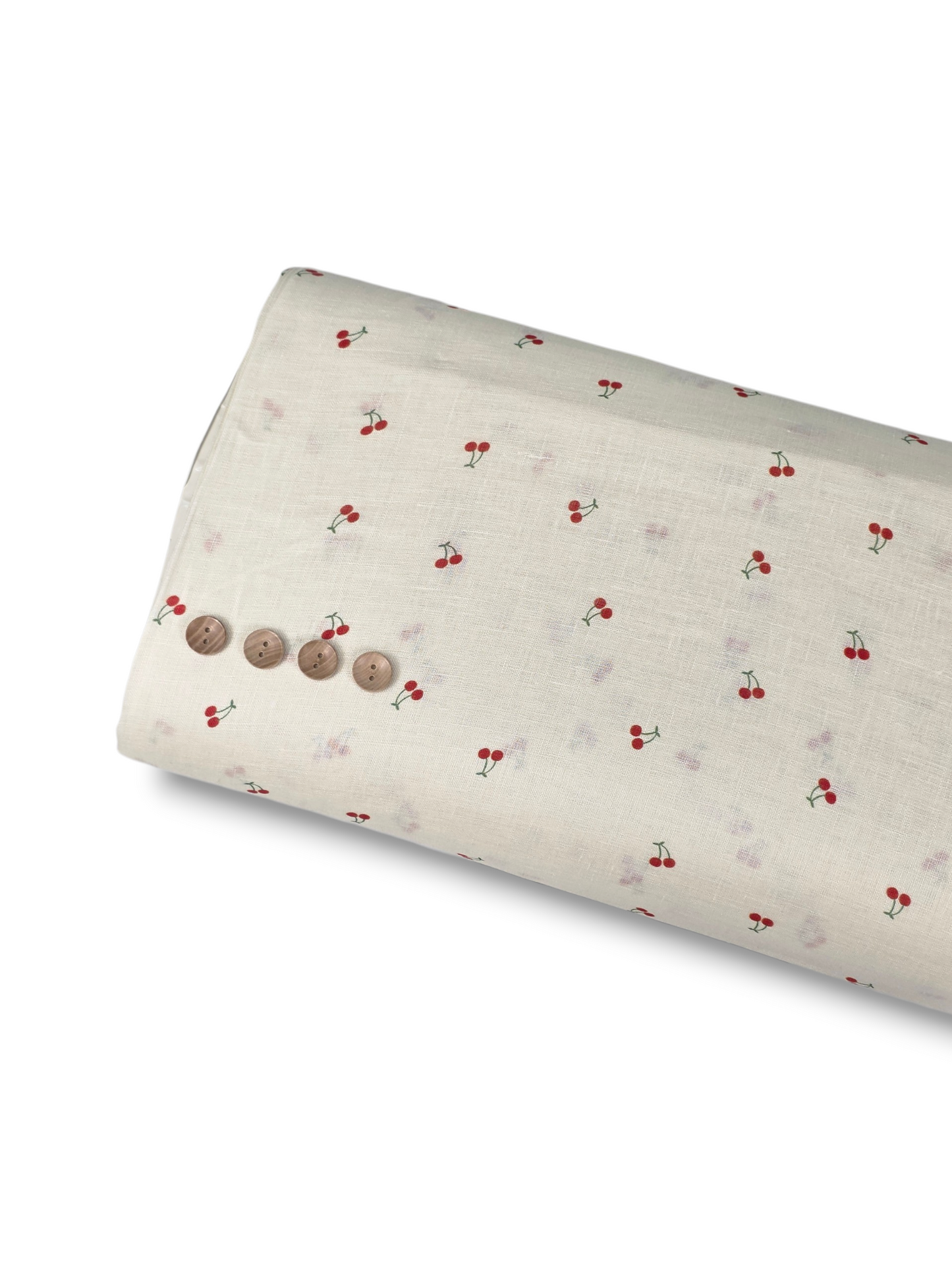 *Unique Design* Linen Cherry Delight Cream