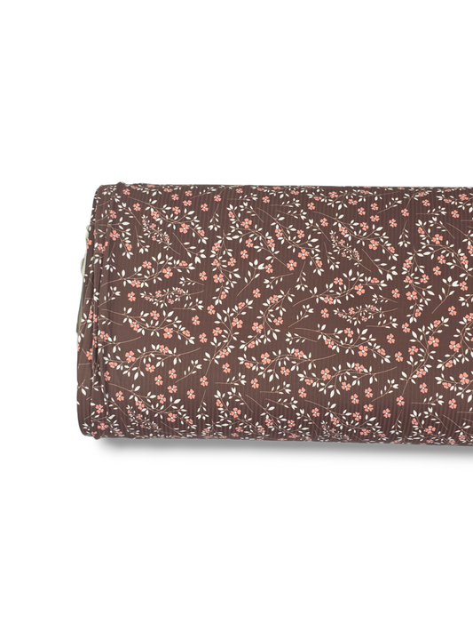 *Unique Design* Willow Ribbed Knit Wildflower Whisper Mocha