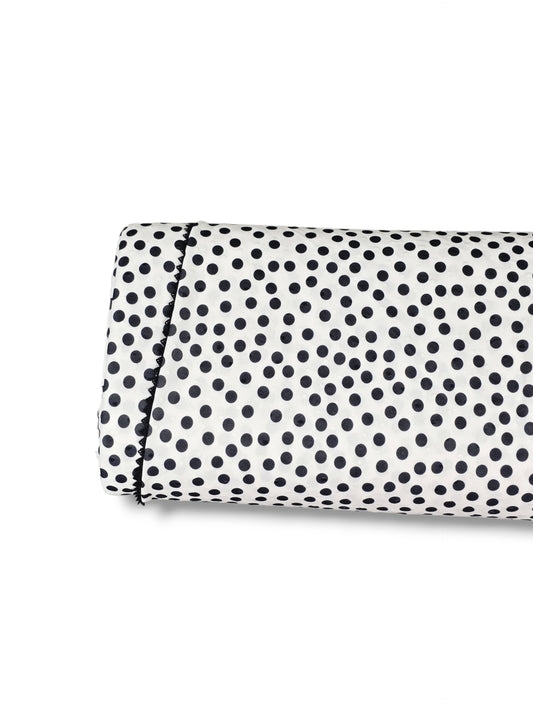 *Unique Design* Swiss Dot Knit Classic Dots White