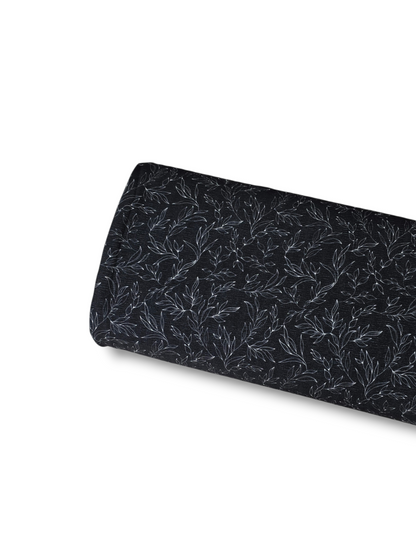 *Unique Design* Crinkled Crepe Soft Willow Black