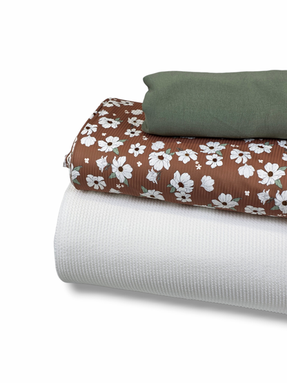 Jacquard Rib Knit Hazel Ivory