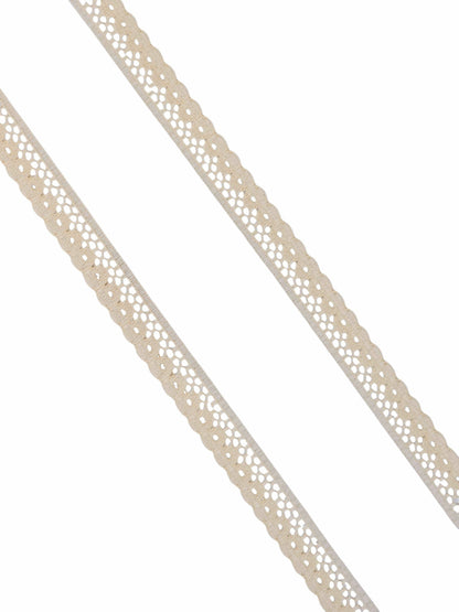 3/8 " Natural Donut Lace