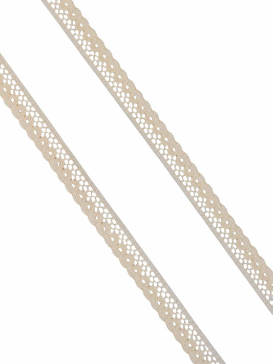 3/8 " Natural Donut Lace
