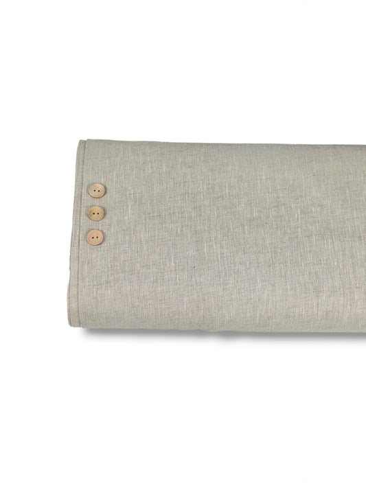 Dusty Stone Solid Linen