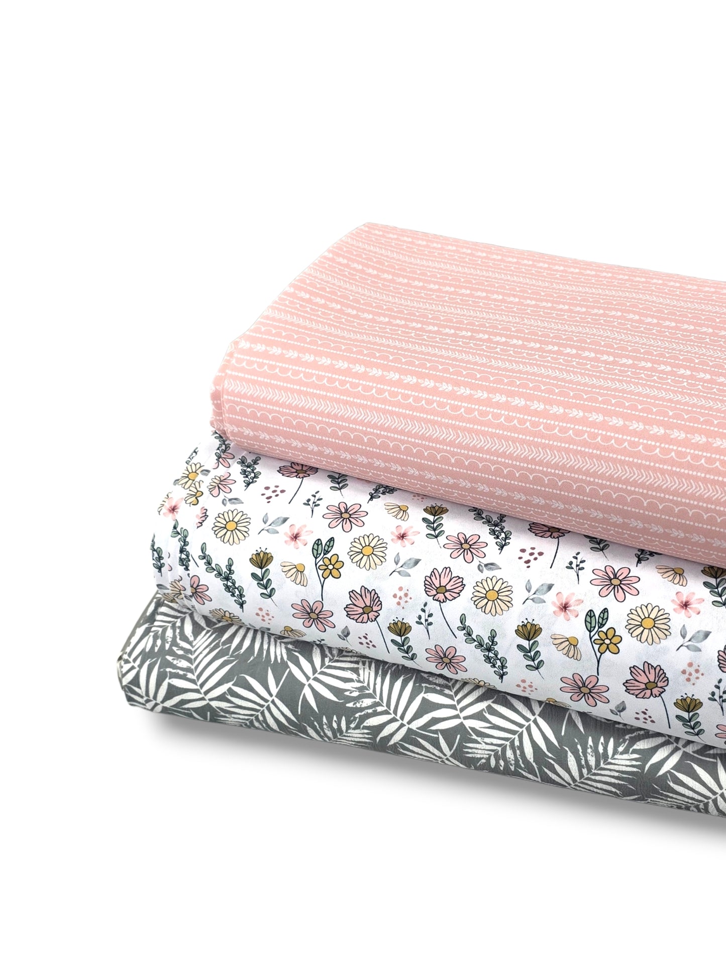 Poly Crepe Lush Palms Sage