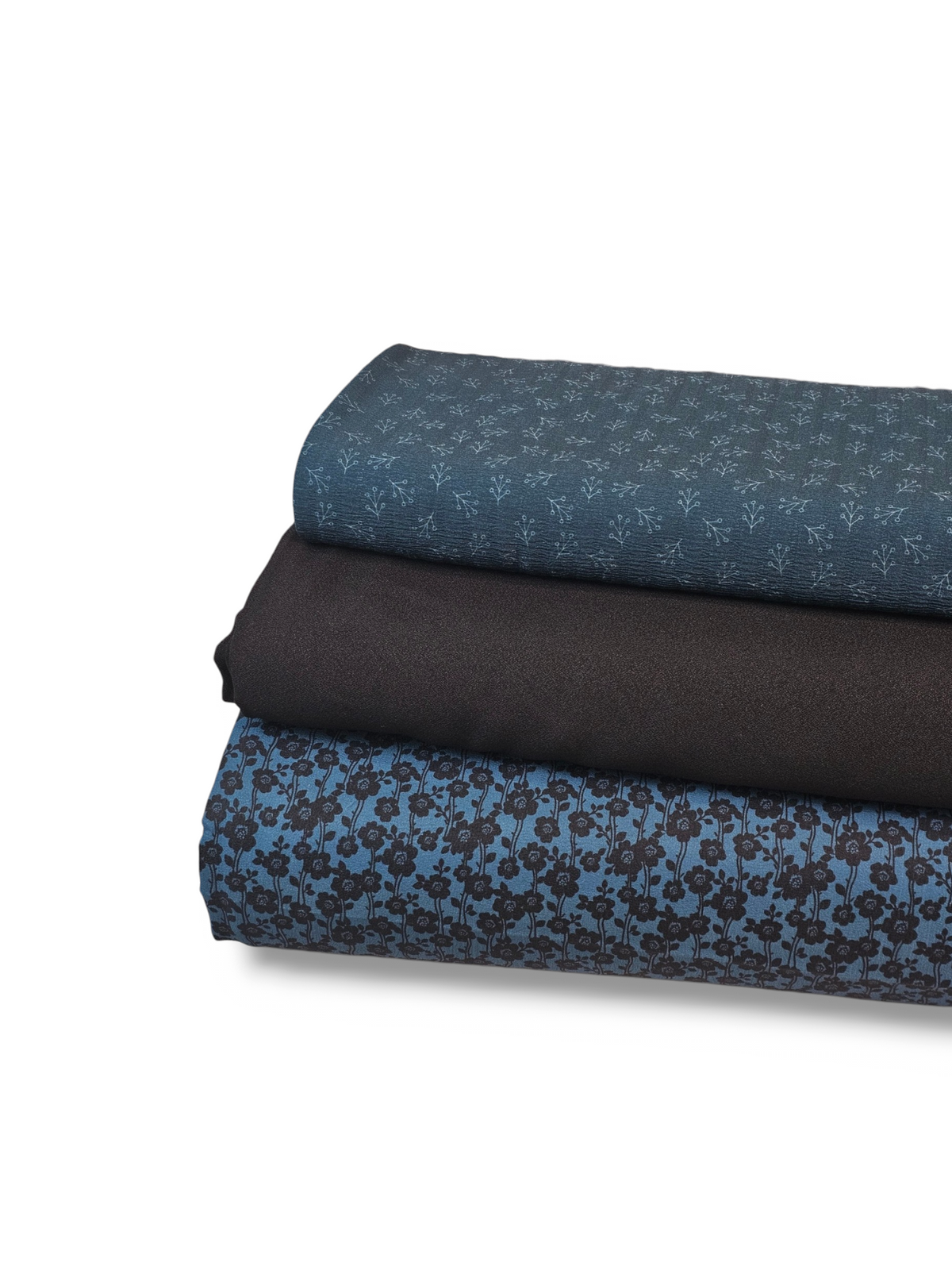 *Unique Design* Cloud Poly Shadow Blooms Navy