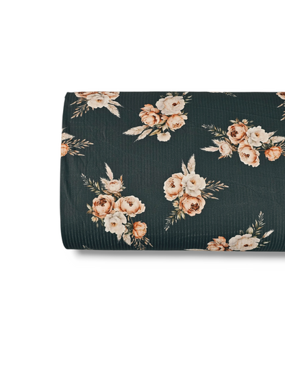 Reign Rib Knit Boho Corsage