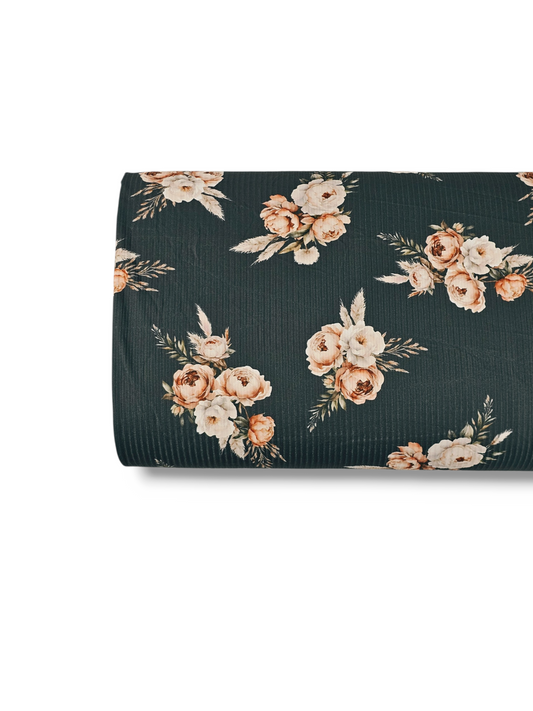 Reign Rib Knit Boho Corsage