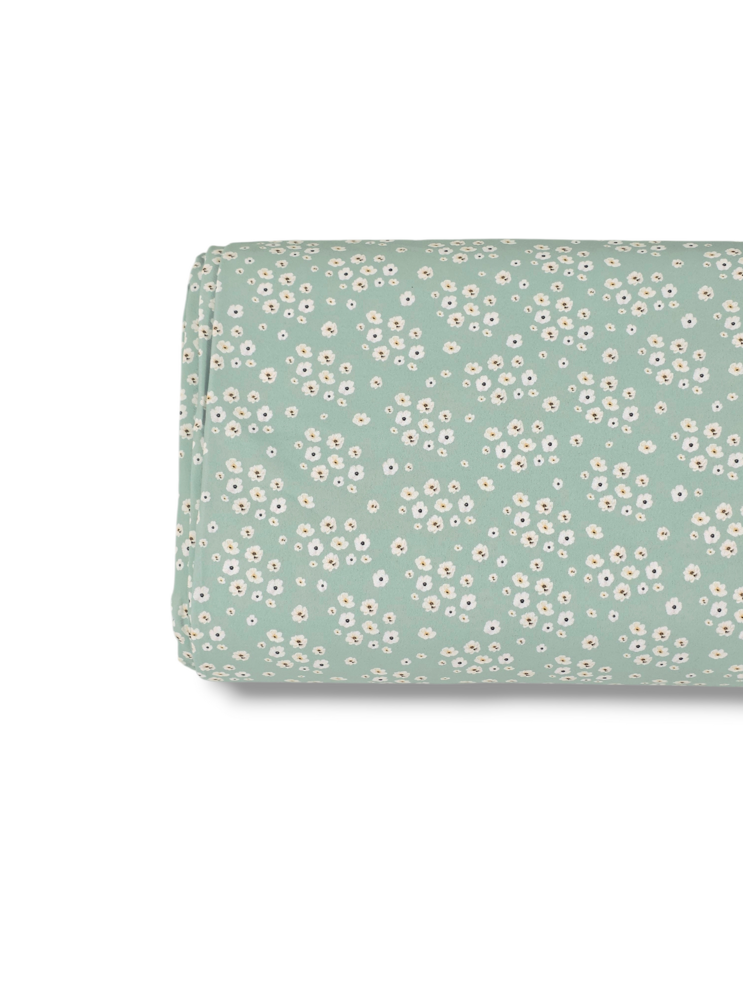 * Unique Design * Poly Breeze Ivory Petal Cadet Blue