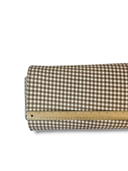 * Unique Design * Willow Ribbed Knit Farmhouse Plaid Earthstone