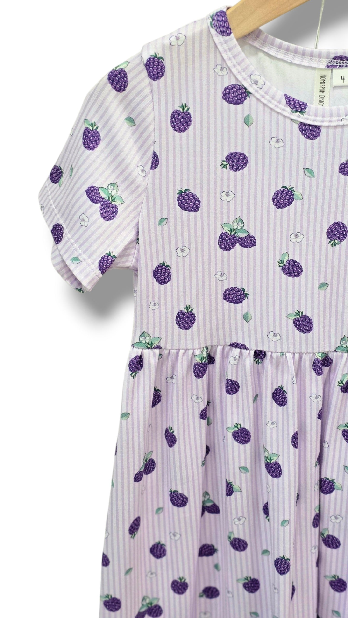 4T Dty Purple Berry Dress