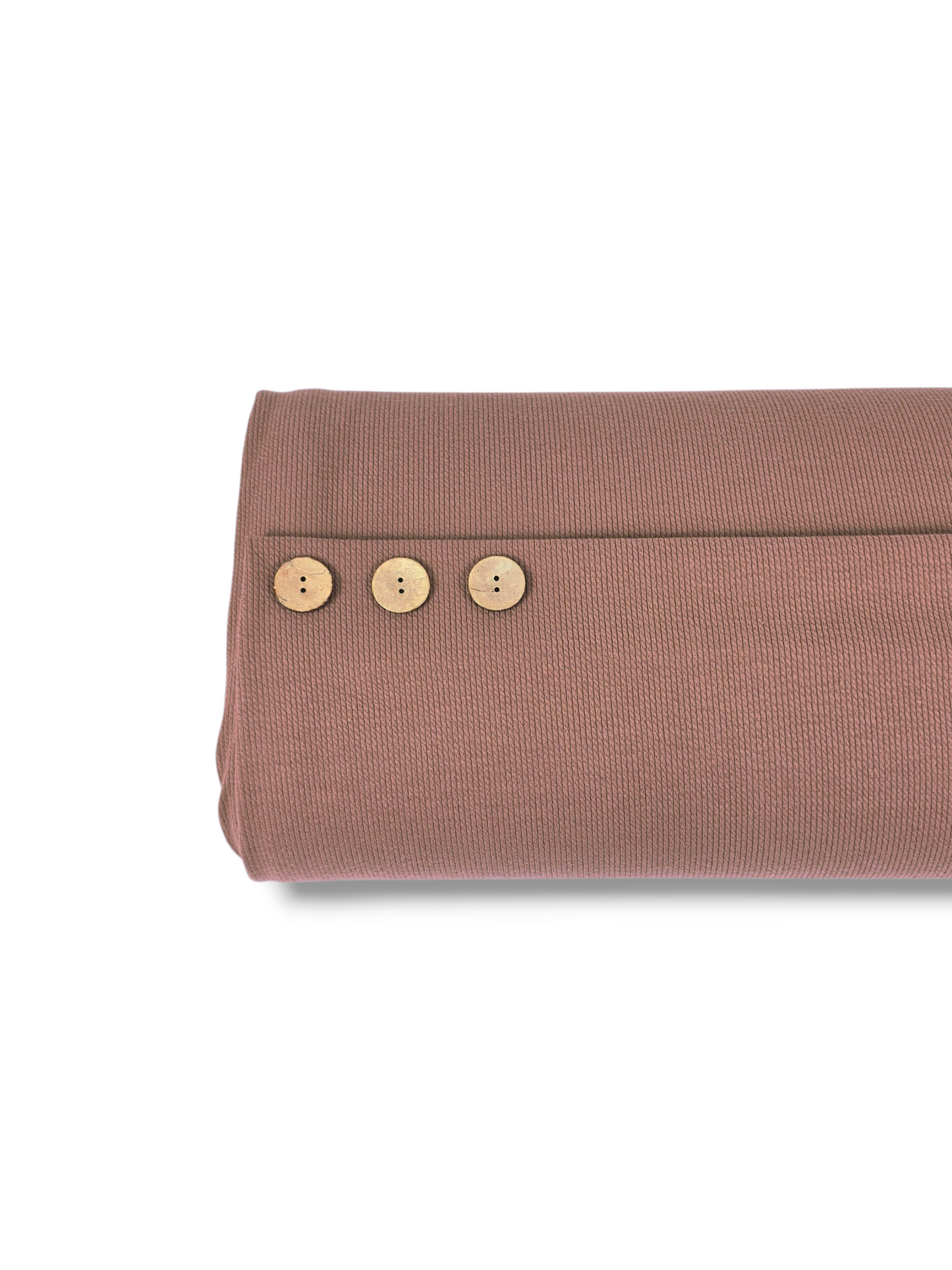 Rib Knit Red Brown