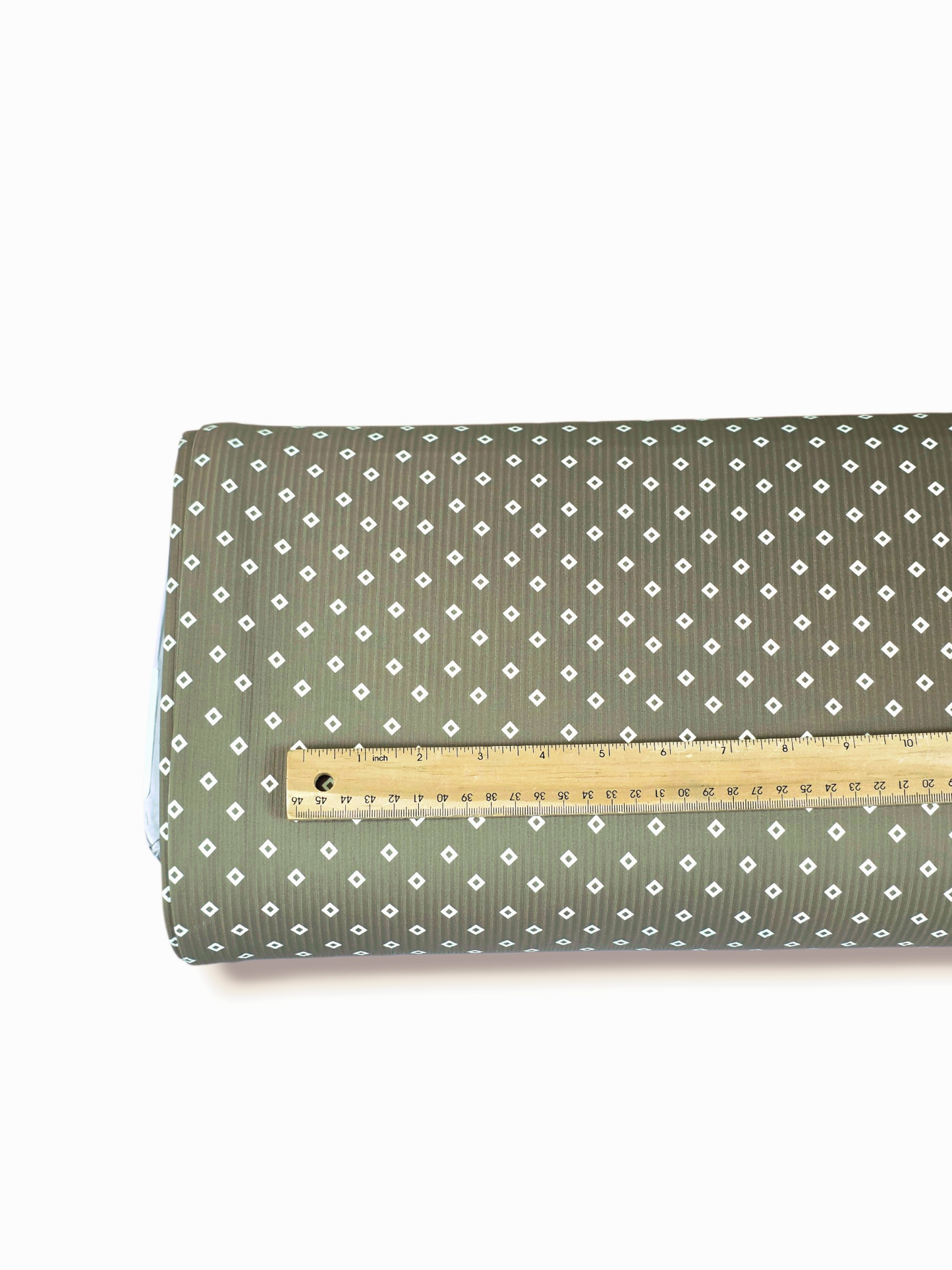 *Unique Design* Willow Ribbed Knit Modern Diamond Dusty Olive