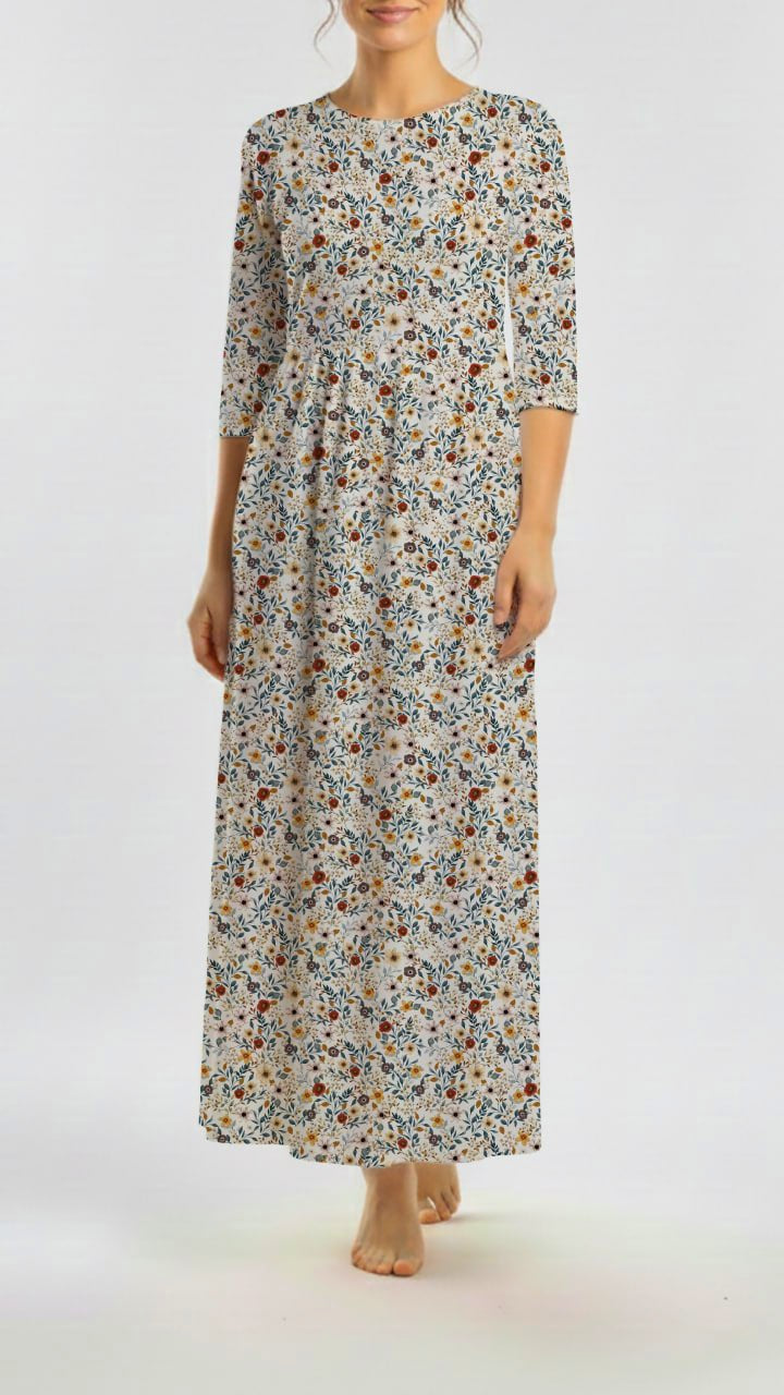 Pineskin Midnight Blooms White