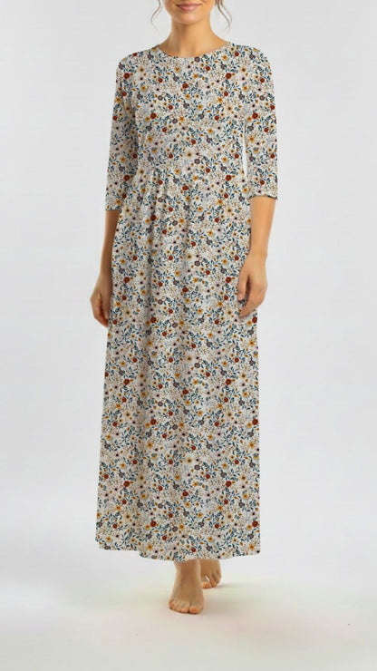 Pineskin Midnight Blooms White