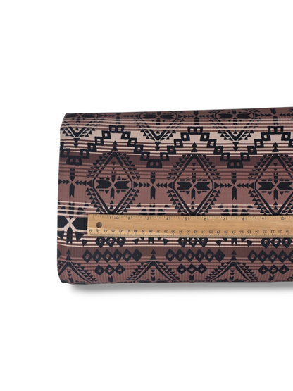 *Unique Design* Willow Ribbed Knit Desert Geometric