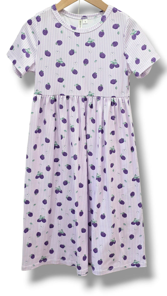 4T Dty Purple Berry Dress
