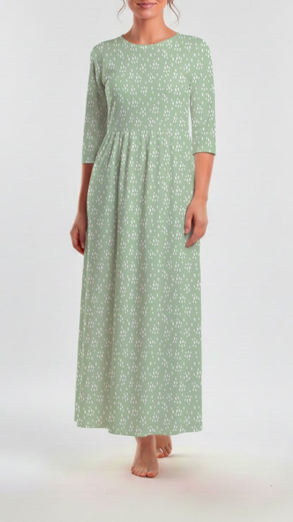 *Unique Design* Tricot Knit Gentle Drift Sage