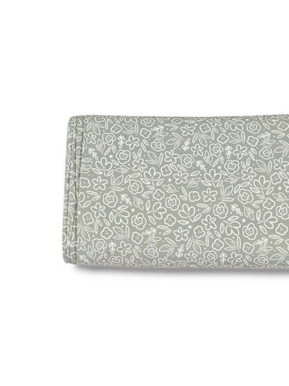 *Unique Design* Poly Breeze Quiet Garden Sketch Sage