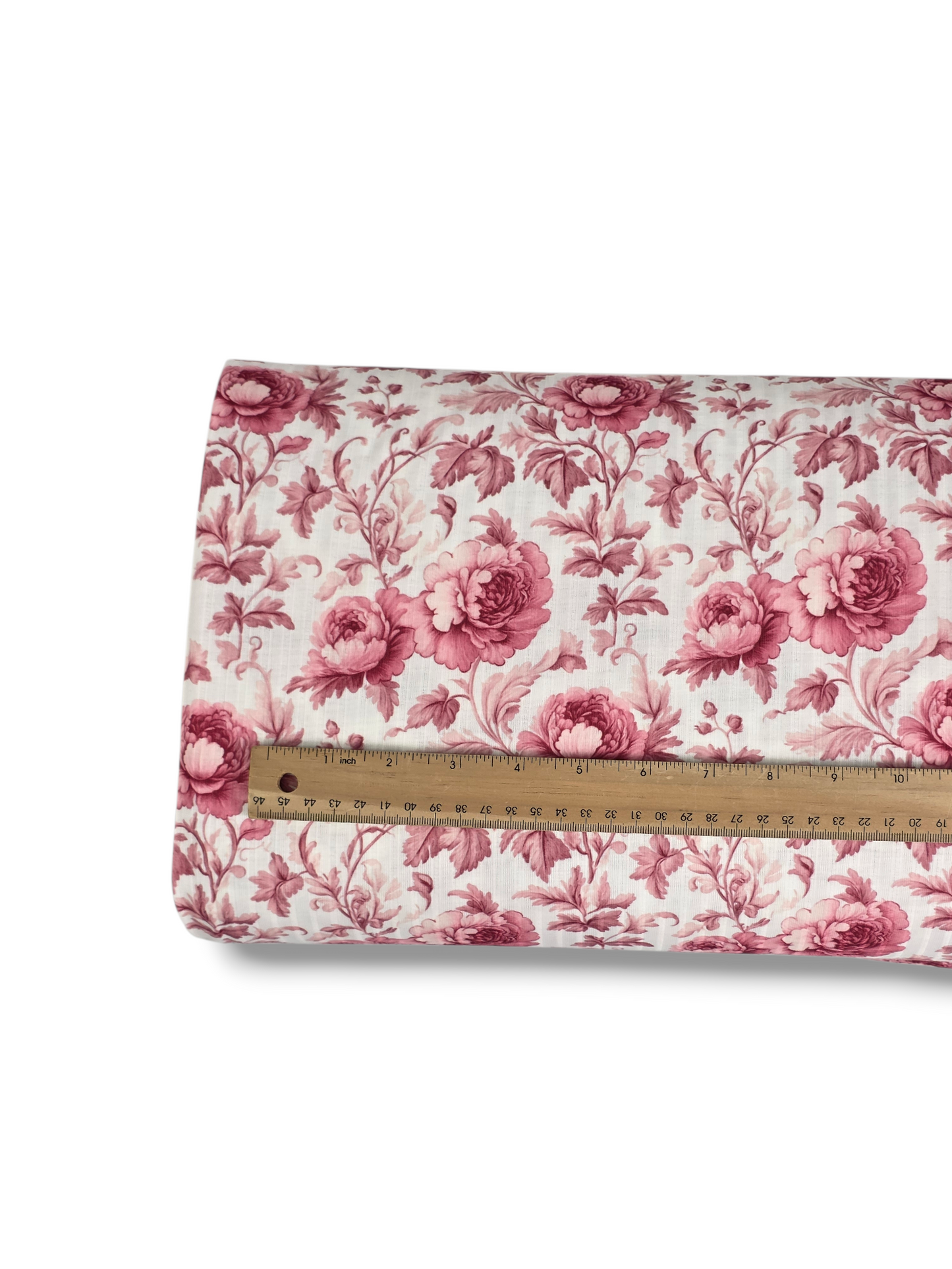 *Unique Design* Ribbed Knit Cotton Feel Romantic Rose Garland