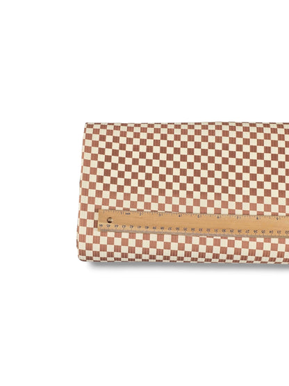 * Unique Design * Willow Ribbed Knit Country Check Tan