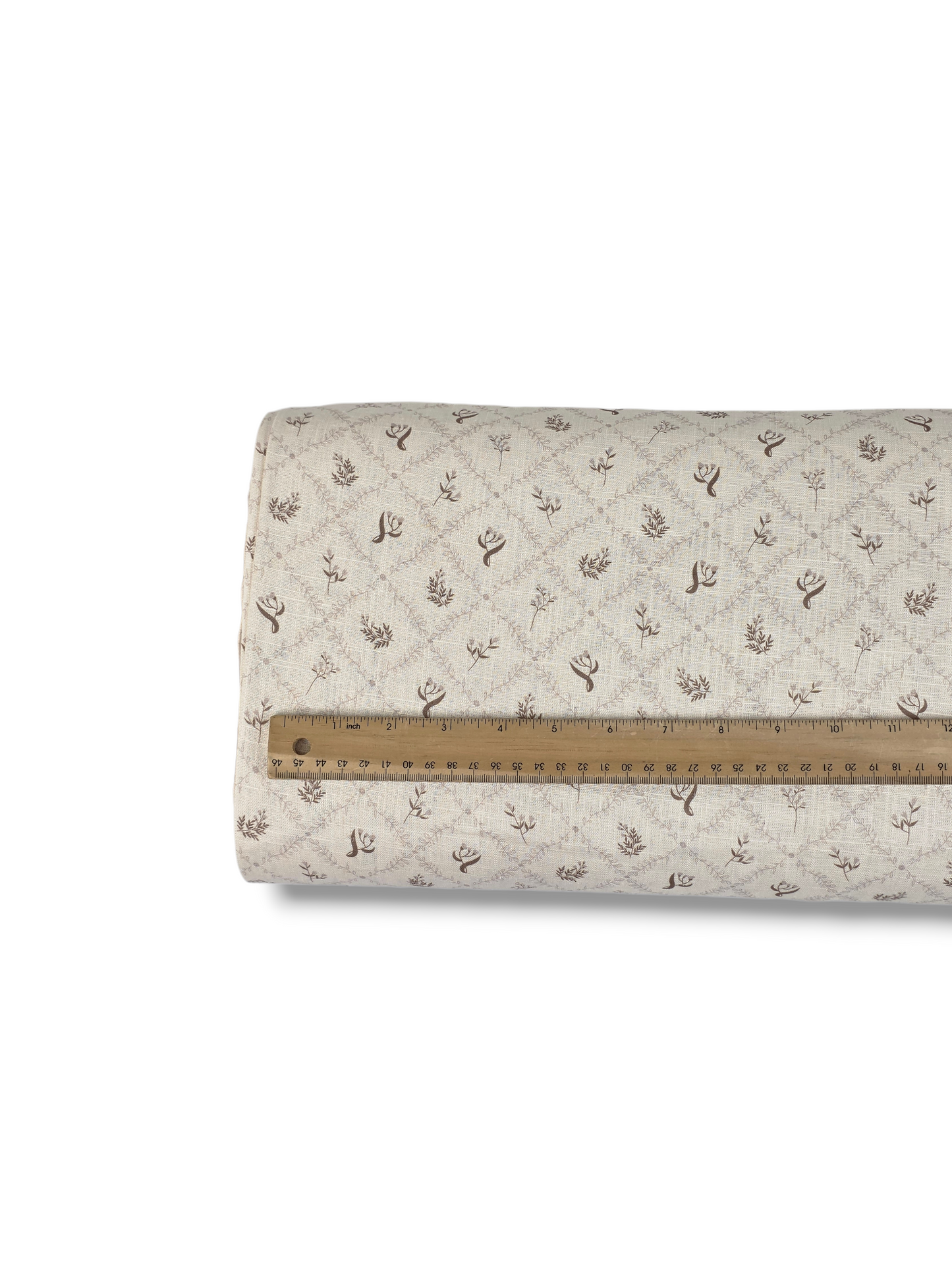 * Unique Design * Linen Antique Diamond Cream