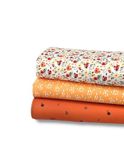 *Unique Design* Willow Ribbed Knit Ladybug Meadow