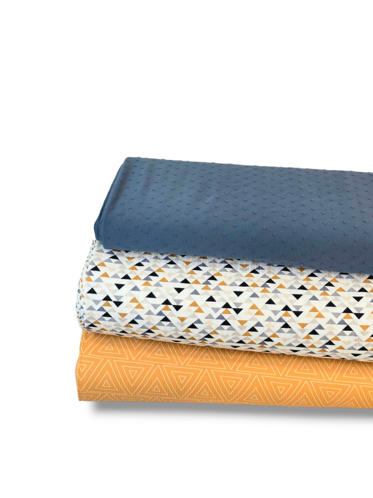 * Unique Design * Ribbed Knit Cotton Feel Harvest Mosaic