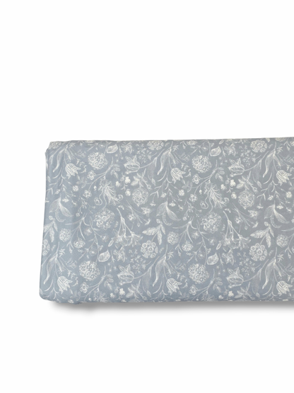 Swiss Dot Knit Evening Reverie Sky Blue