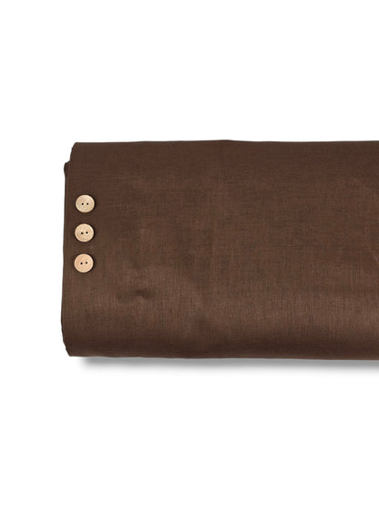 Brushed Walnut Solid Linen