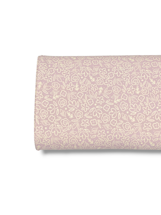 *Unique Design* Willow Ribbed Knit Quiet Garden Sketch Lavender