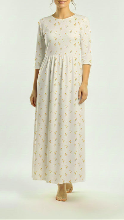 *Unique Design* Willow Ribbed Knit Little Meadow Sunshine Yellow