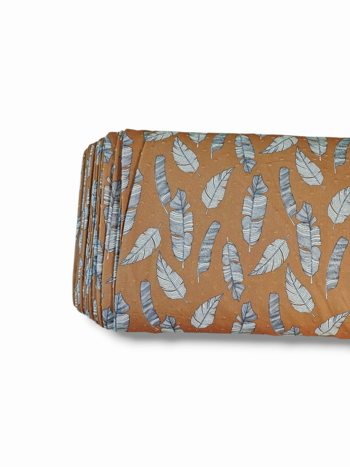 *Unique Design* Swiss Dot Knit Modern Oasis Terracotta