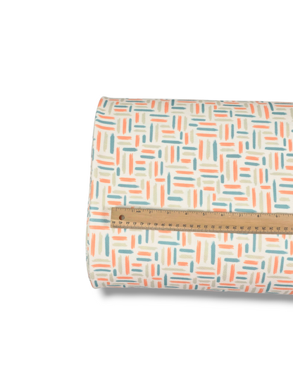 *Unique Design* Liverpool Summer Stripes Coral