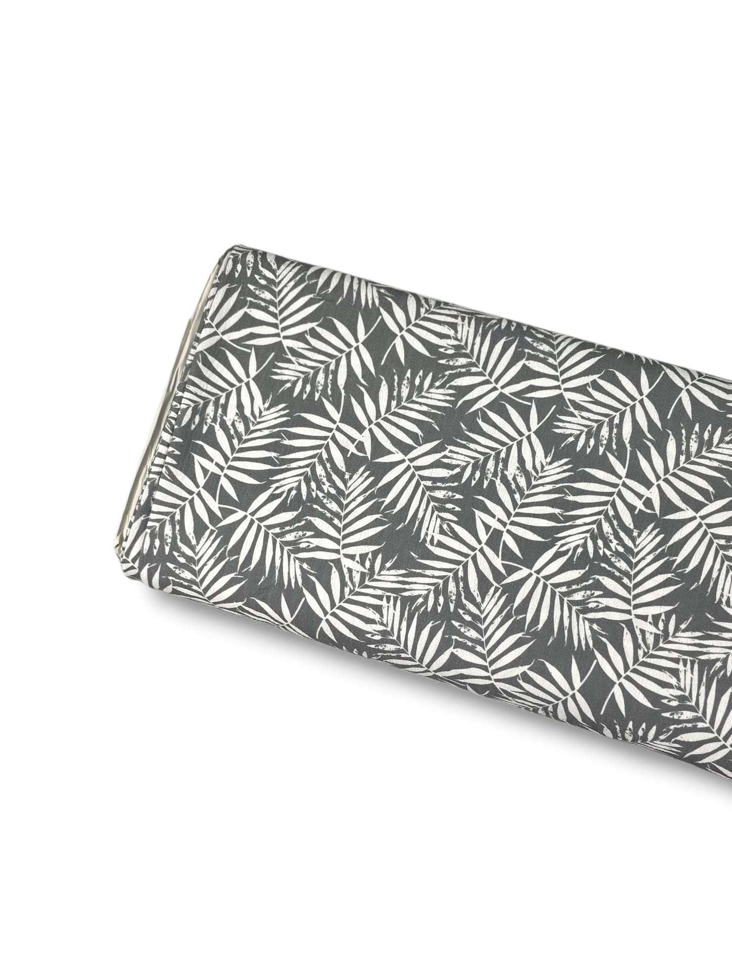 Poly Crepe Lush Palms Sage
