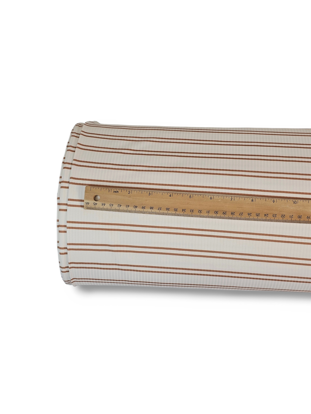 *Unique Design* Willow Ribbed Knit Driftwood Lines Brown