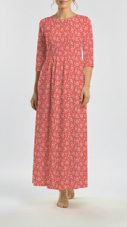 *Unique Design* Willow Ribbed Knit Gentle Drift Sorbet