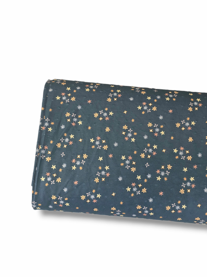 * Unique Design * Swiss Dot Knit Micro Spring Toss Denim