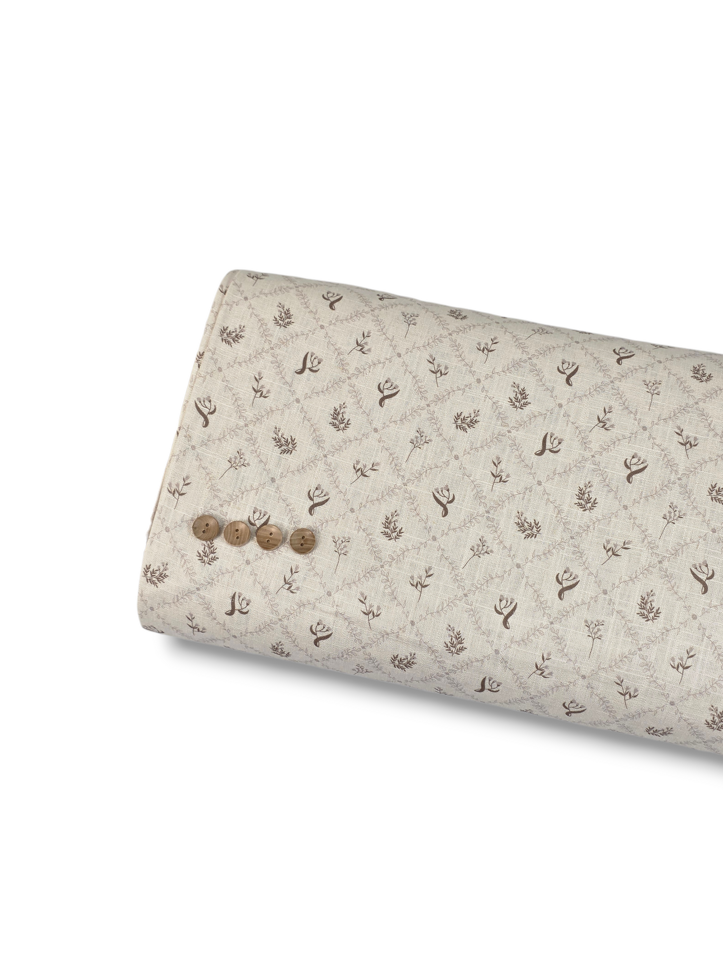 * Unique Design * Linen Antique Diamond Cream