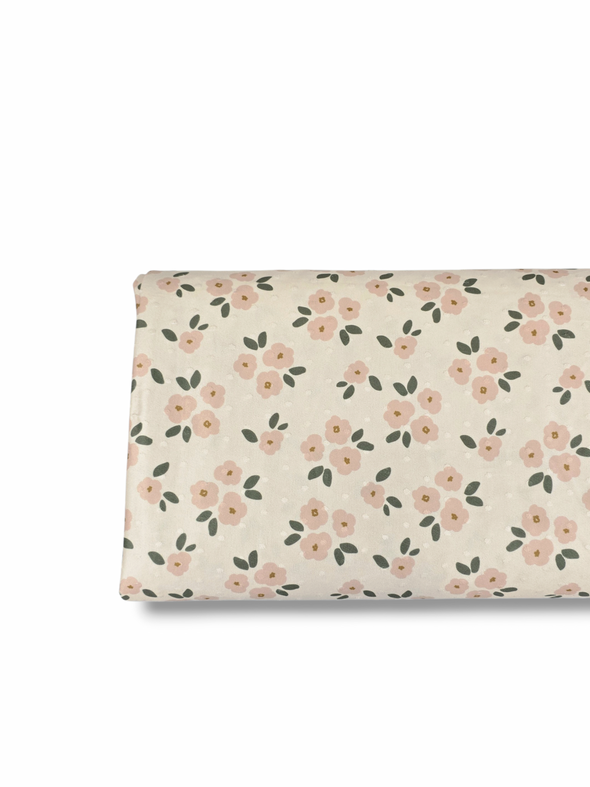 * Unique Design * Swiss Dot Knit Spring Floral Rose