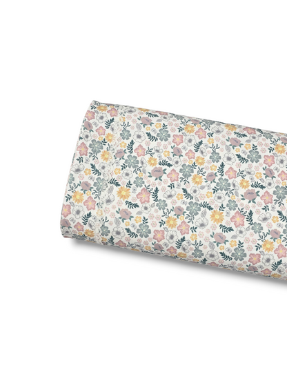 *Unique Design* Cloud Poly Peaceful Posies Pink