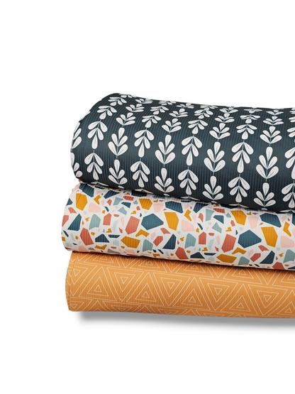 *Unique Design* Willow Ribbed Knit Winter Scandinavian Pine