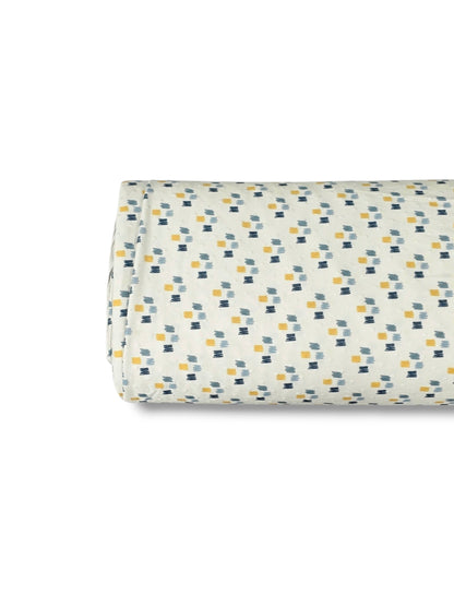 * Unique Design * Swiss Dot Knit Canvas Strokes Gray