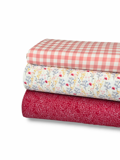 *Unique Design* Crinkled Crepe Summer Poppies