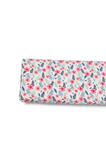 * Unique Design * Crinkled Crepe Garden Party