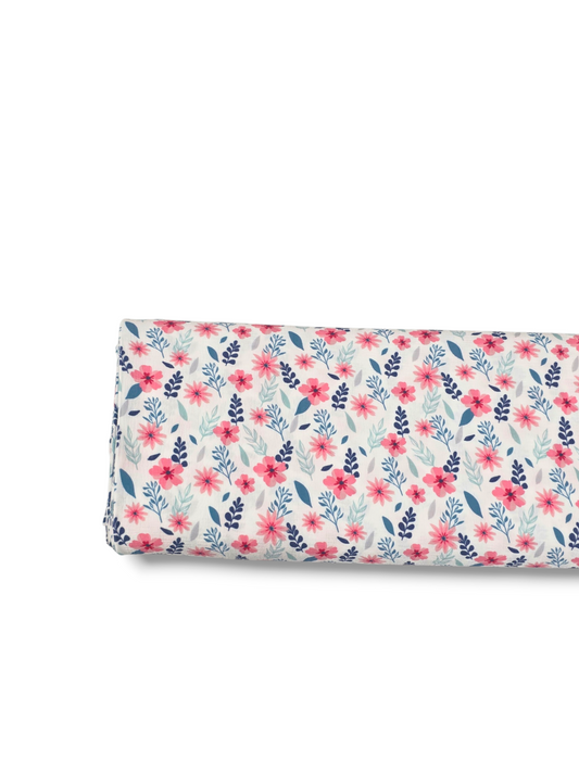 * Unique Design * Crinkled Crepe Garden Party