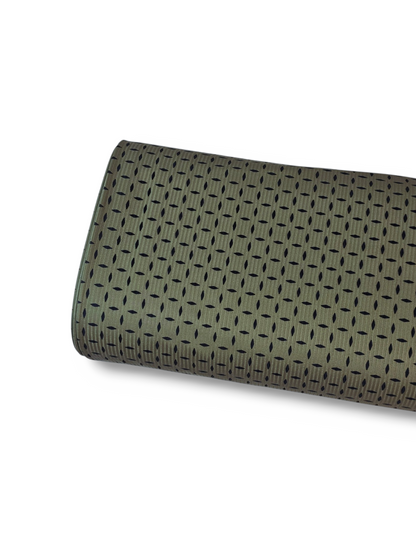 *Unique Design* Willow Ribbed Knit Harvest Dash Olive