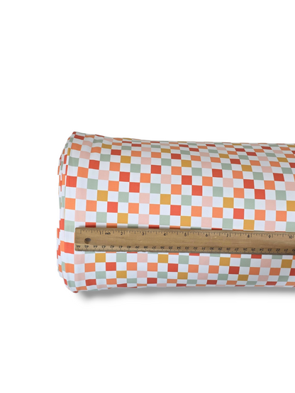 *Unique Design* Tricot Knit Sunny Picnic Plaid
