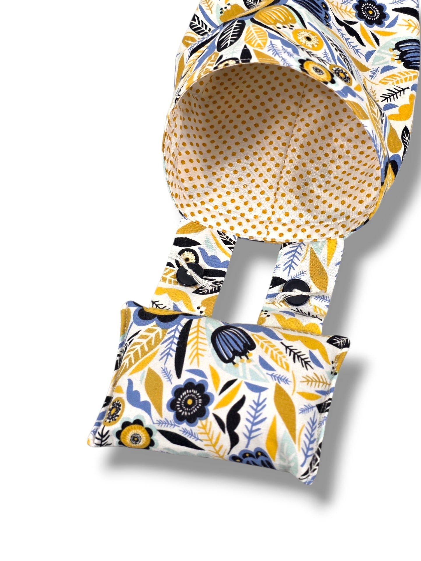 Blue + Yellow Thread Catcher